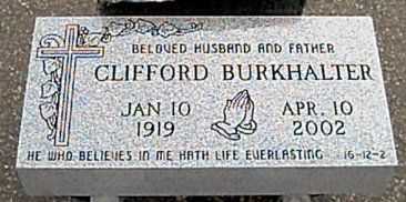 Plain Praying Hands Etchings Flush Marker — Willoughby, OH  —  Northcoast Memorials