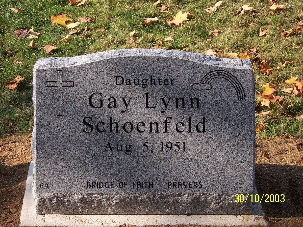 Granite Colored Slant — Willoughby, OH — Northcoast Memorials