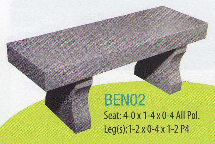 Ben02 Bench— Willoughby, OH  —  Northcoast Memorials