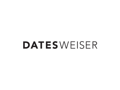 Black-and-gray DATEsweiser wordmark on a white background