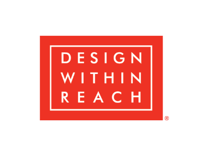 Red logo with white text reading “DESIGN WITHIN REACH” inside a white border.