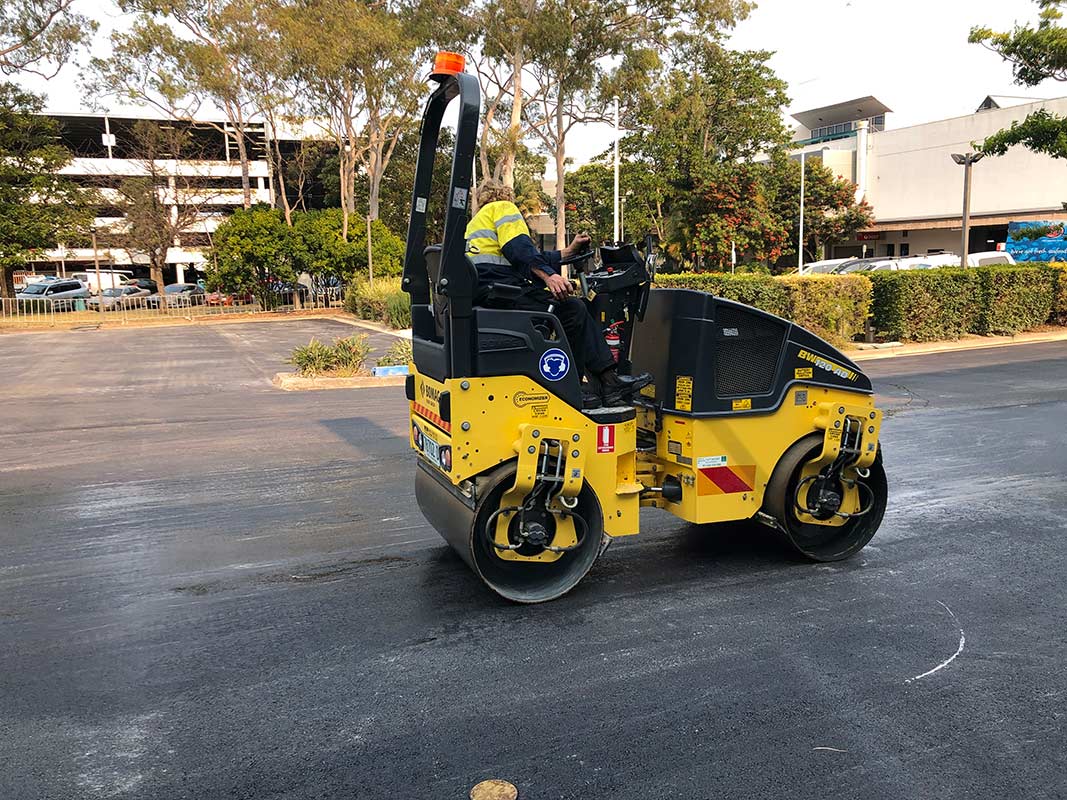 Steal Drum Roller — North Coast Asphalts in Corindi Beach, NSW