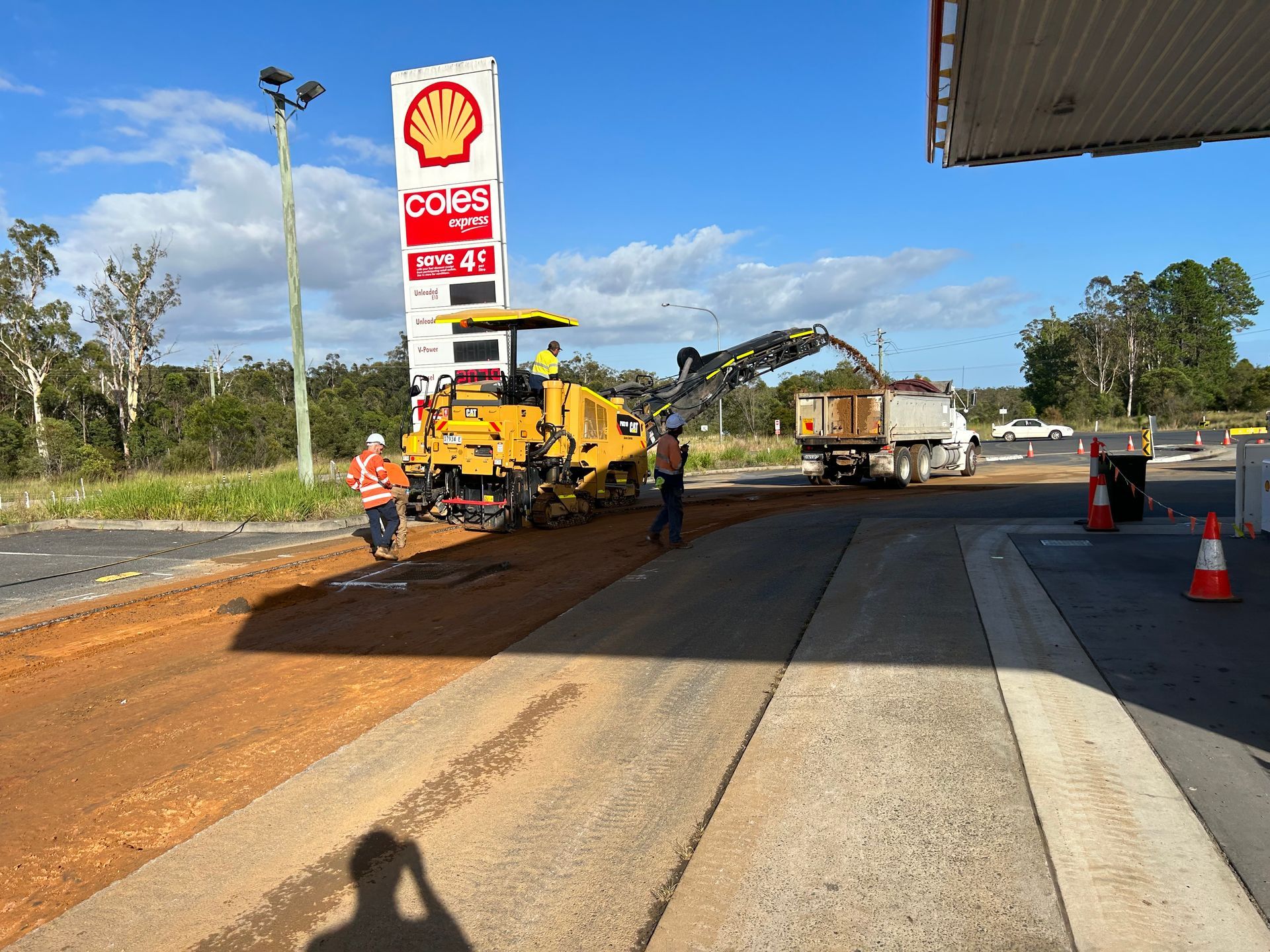 Commercial Road Construction — North Coast Asphalts in Corindi Beach, NSW