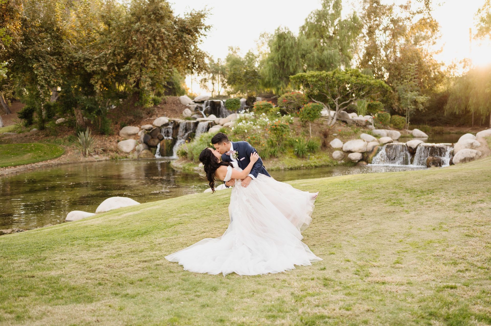 Coyote Hills Golf Course Wedding Photos