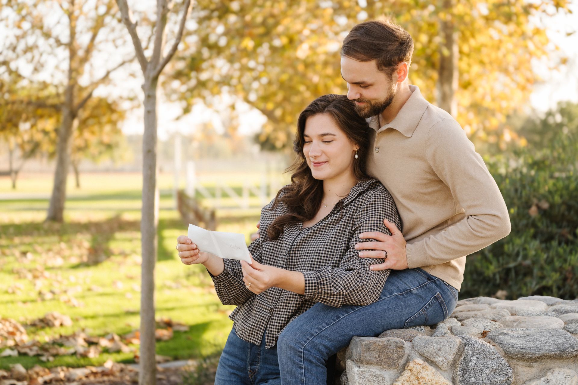 Orange County Pregnancy Announcement Photos