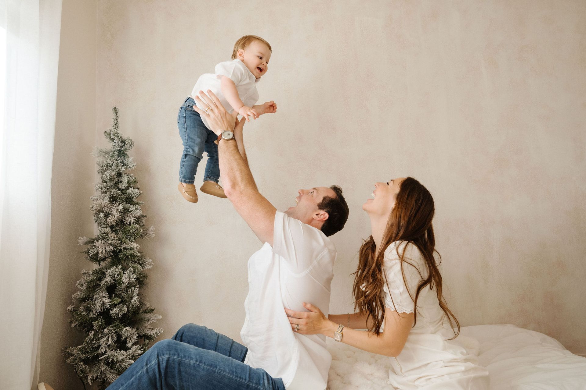 Spark Studios One Year Holiday Session