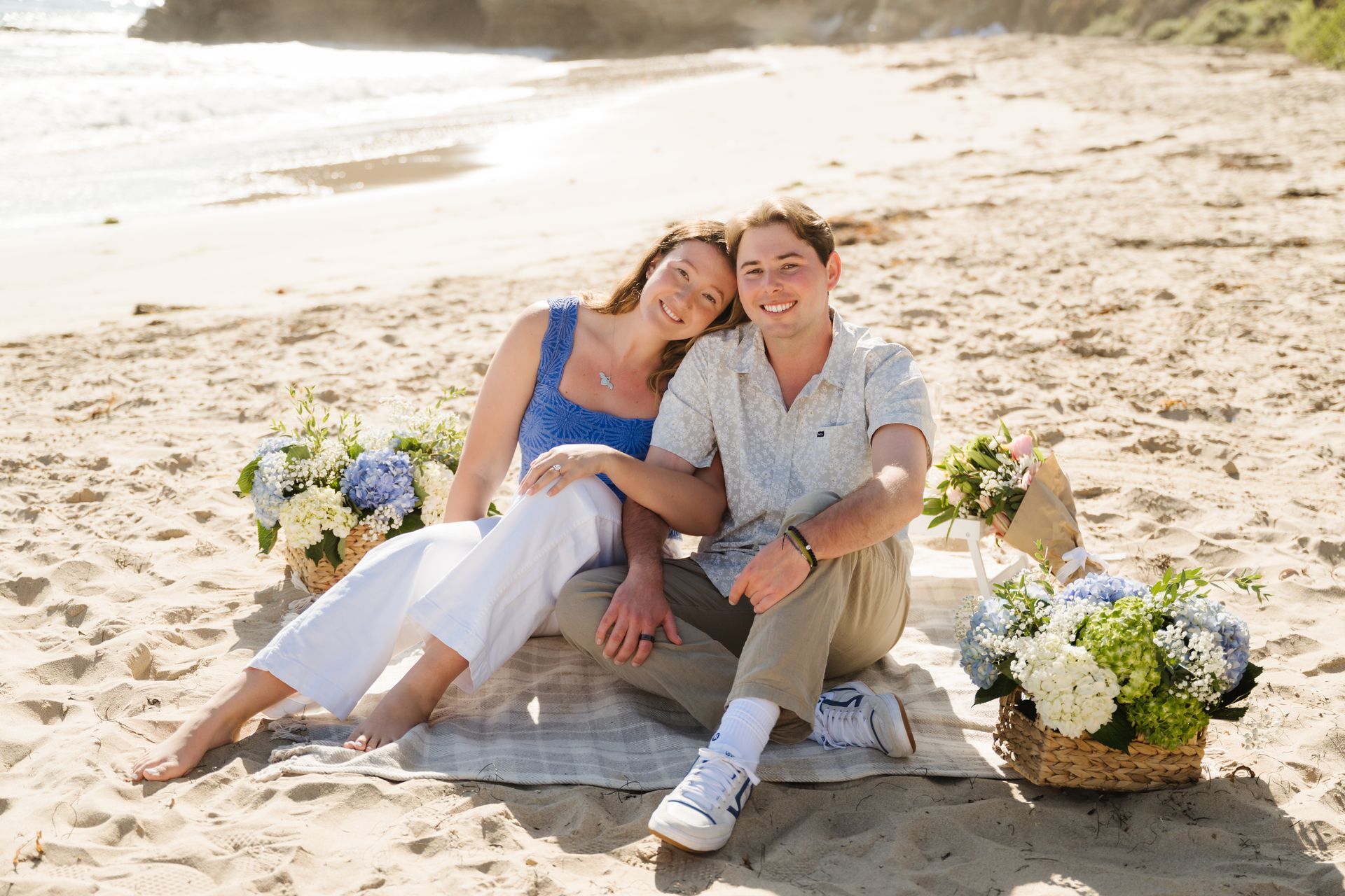 Crystal Cove Proposal Photos