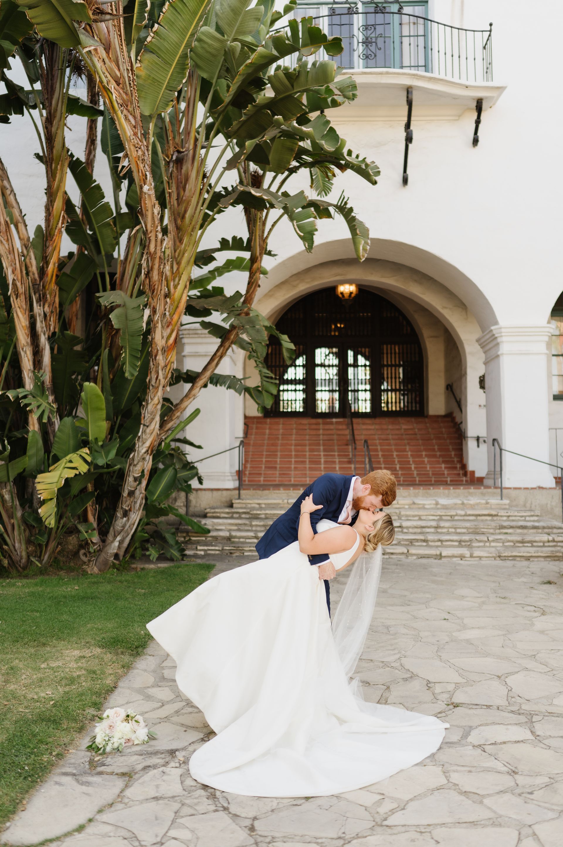 Santa Barbara Courthouse + Villa & Vine Wedding Photos