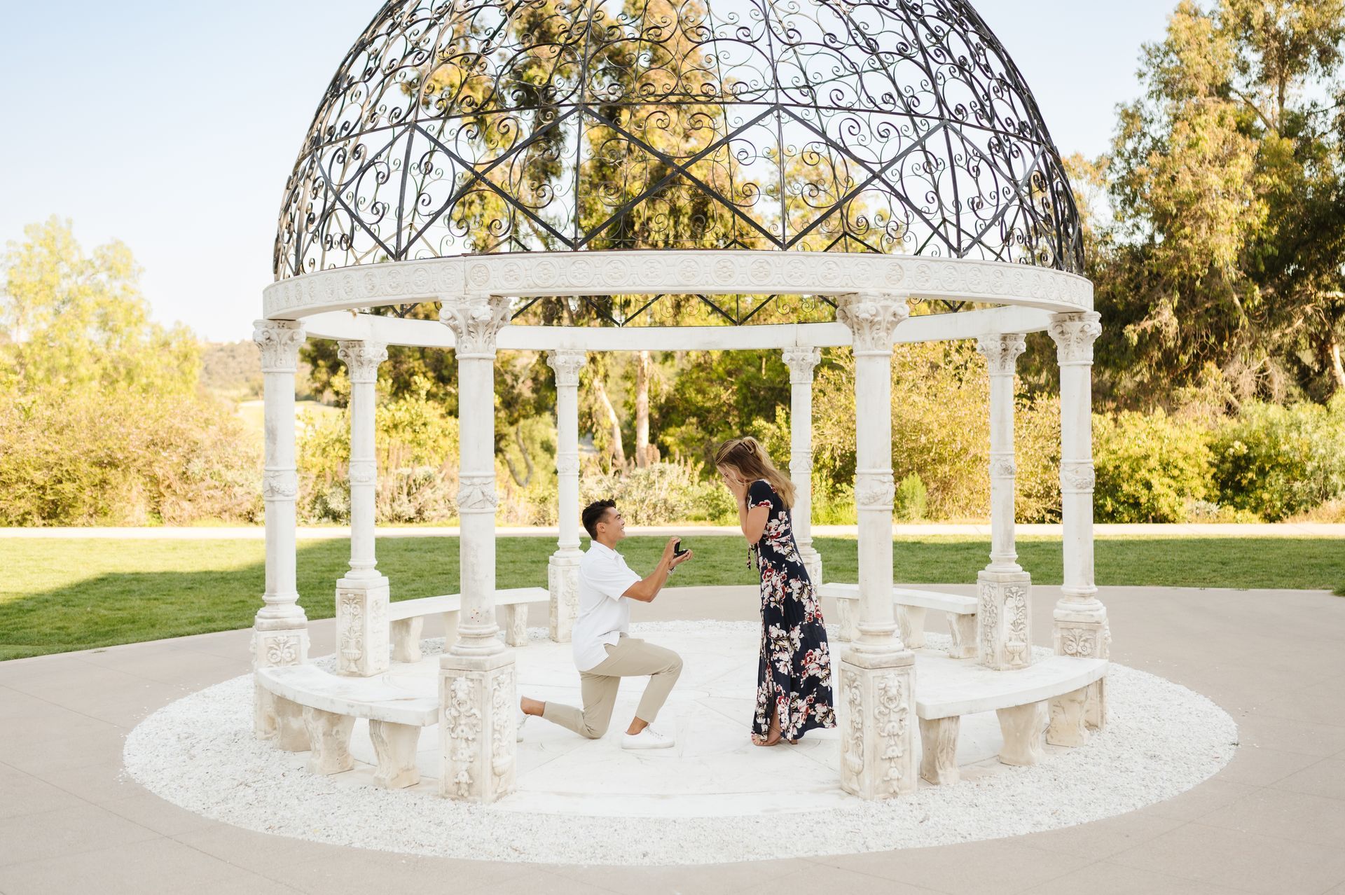 Fairmont Grand Del Mar Hotel Proposal Photos