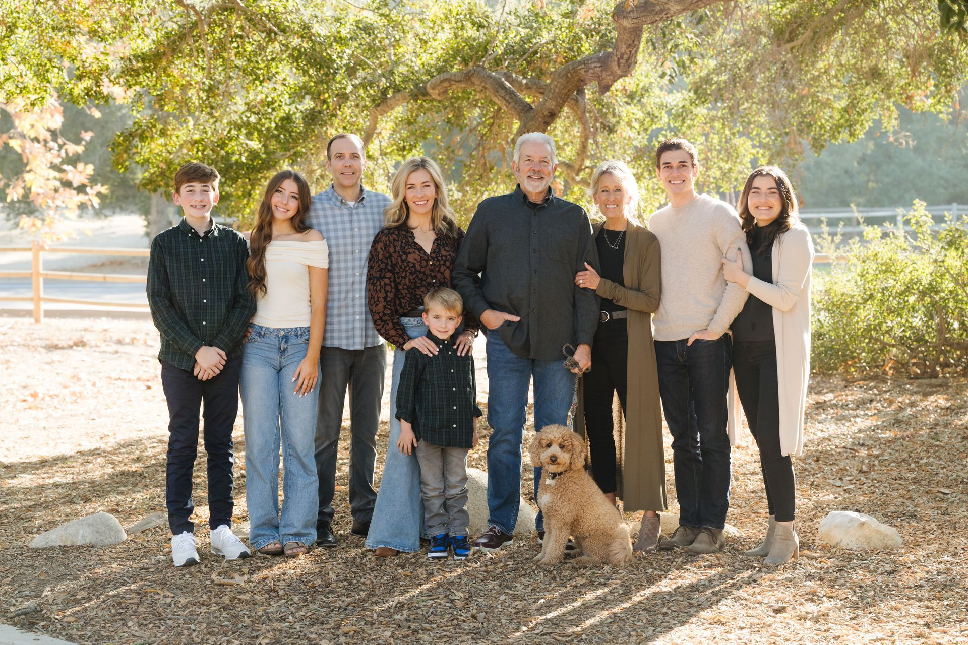 Irvine Regional Extended Family Photos