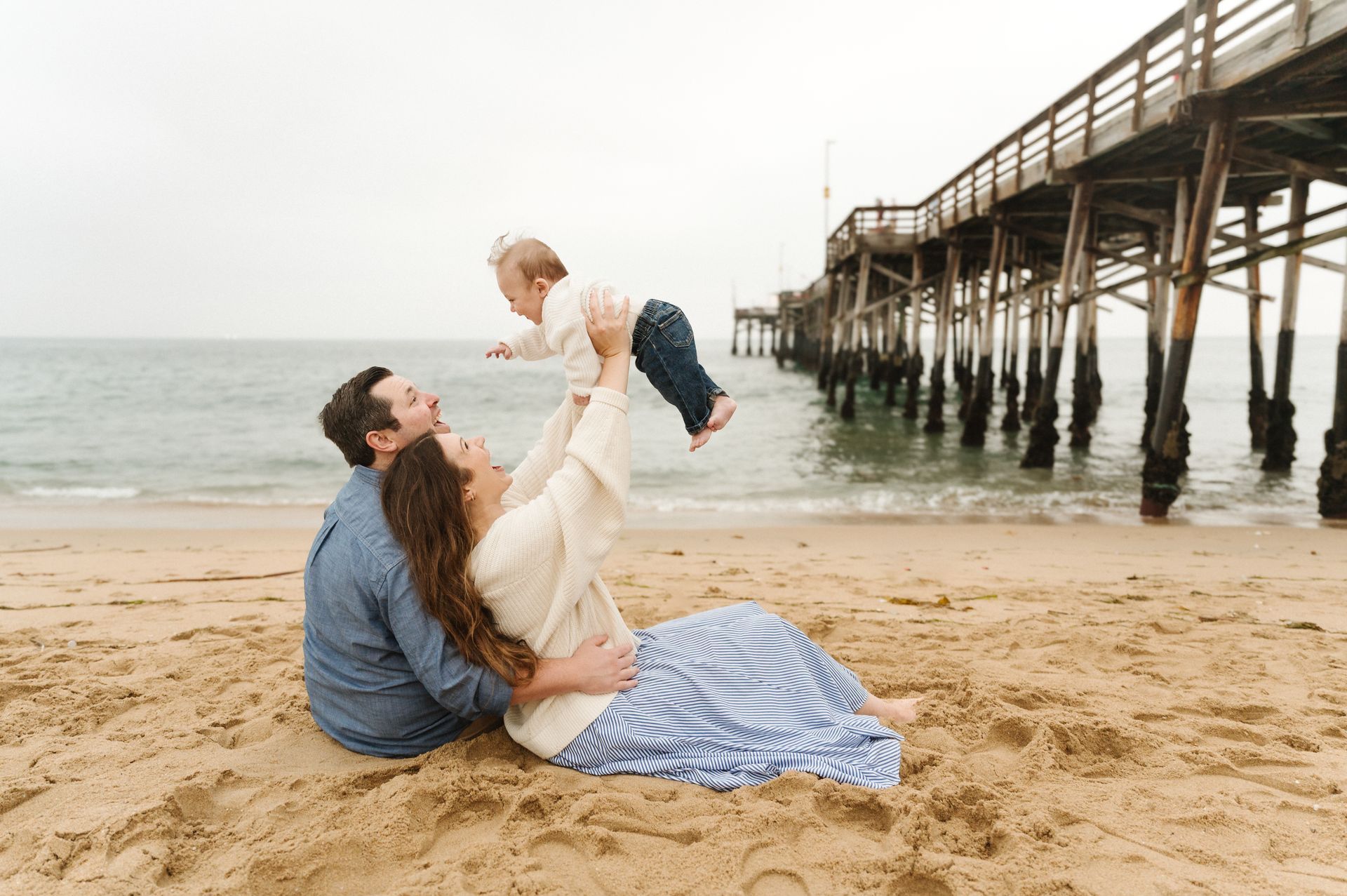 Balboa Pier Family Photos