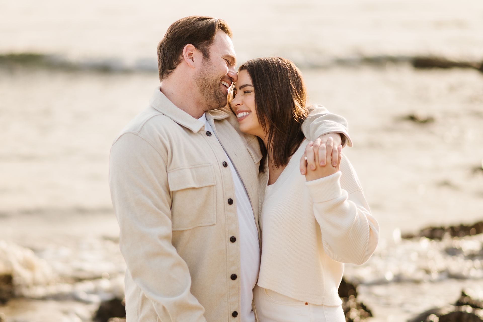 Crystal Cove Engagement Photos