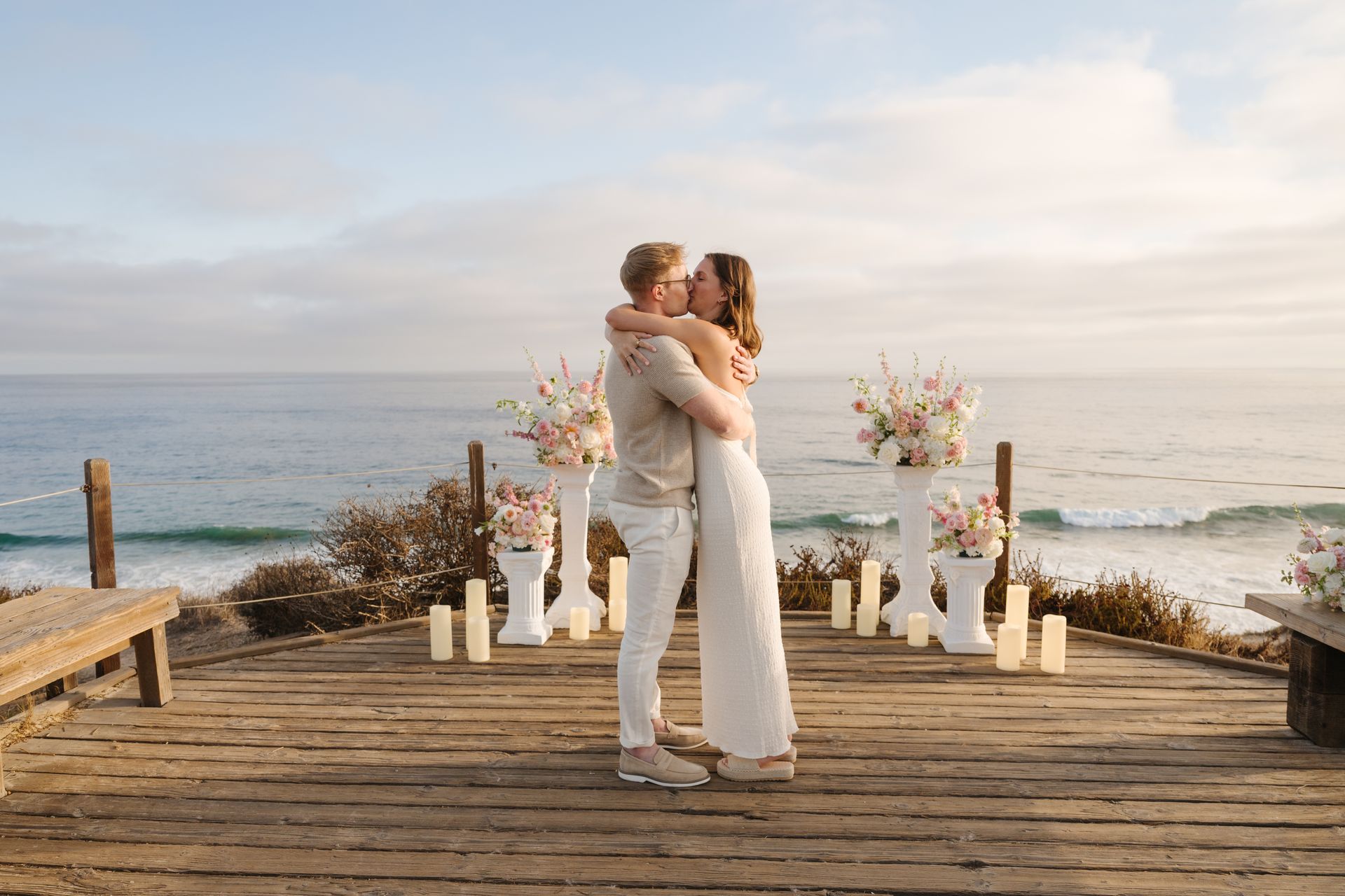 Crystal Cove Proposal Photos