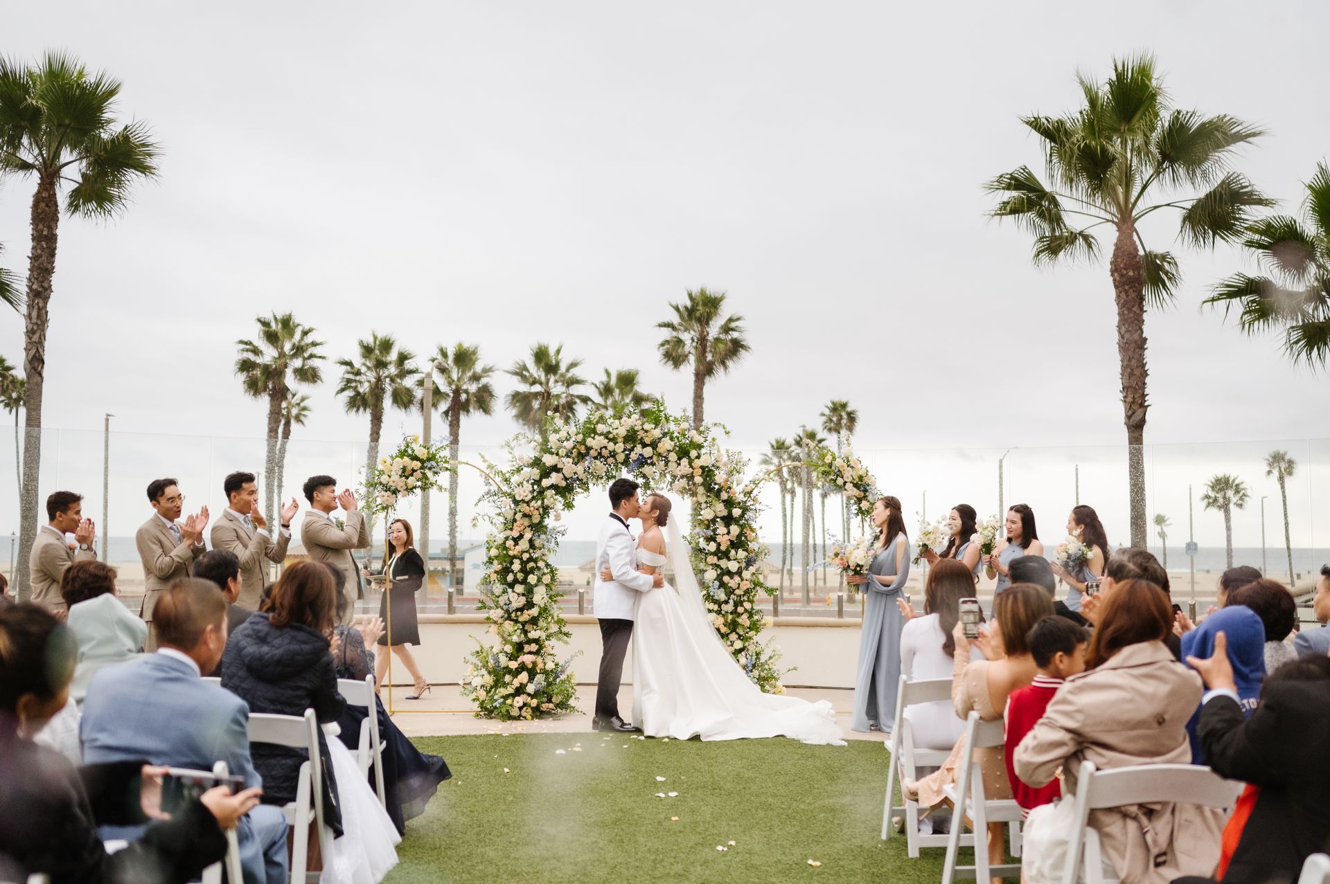 The Waterfront Beach Resort Wedding Photos