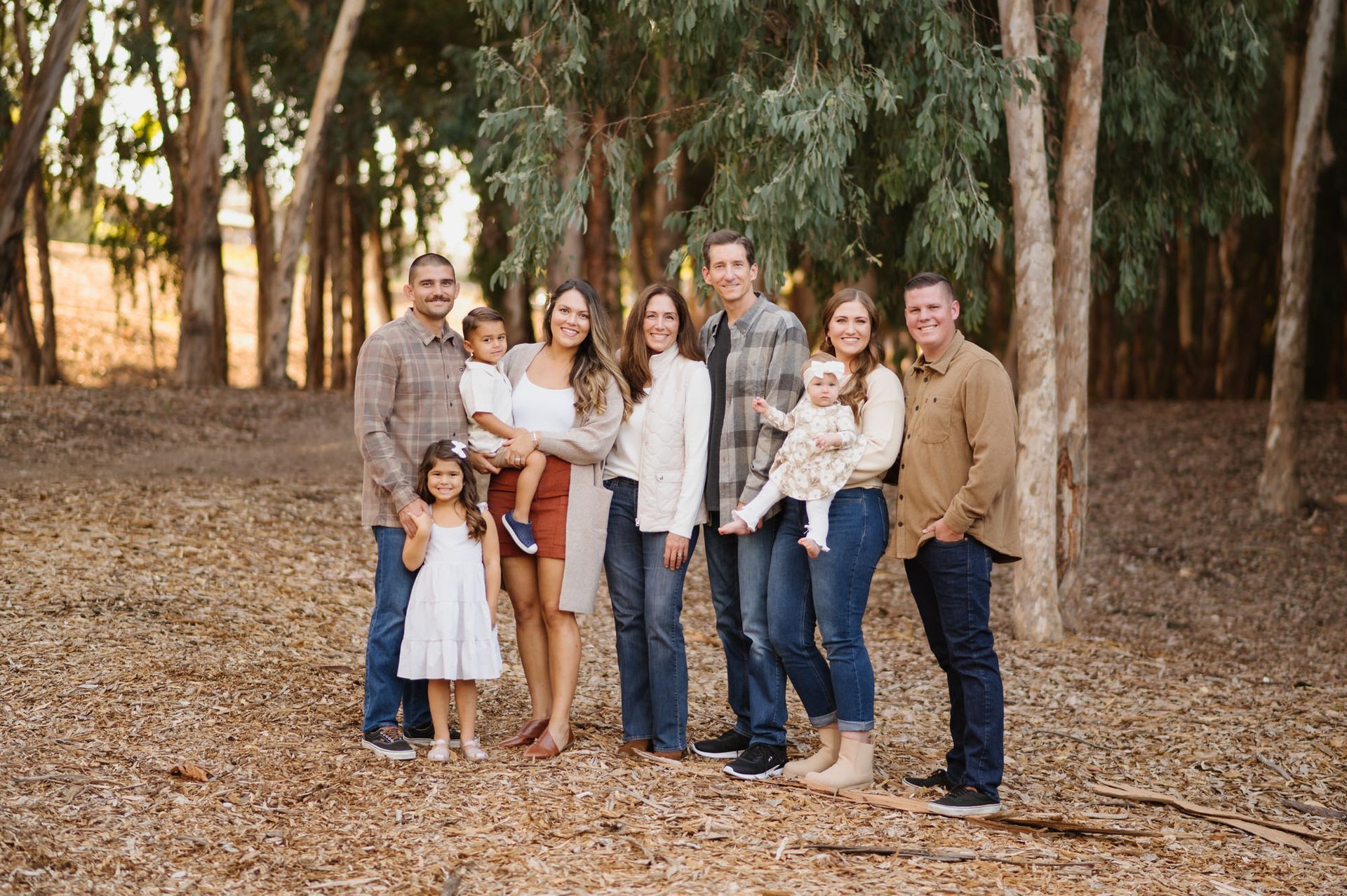 Orange County multi generational extended family photographers