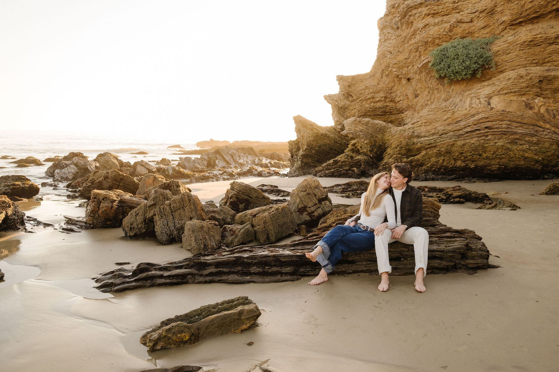 Crystal Cove Engagement Session