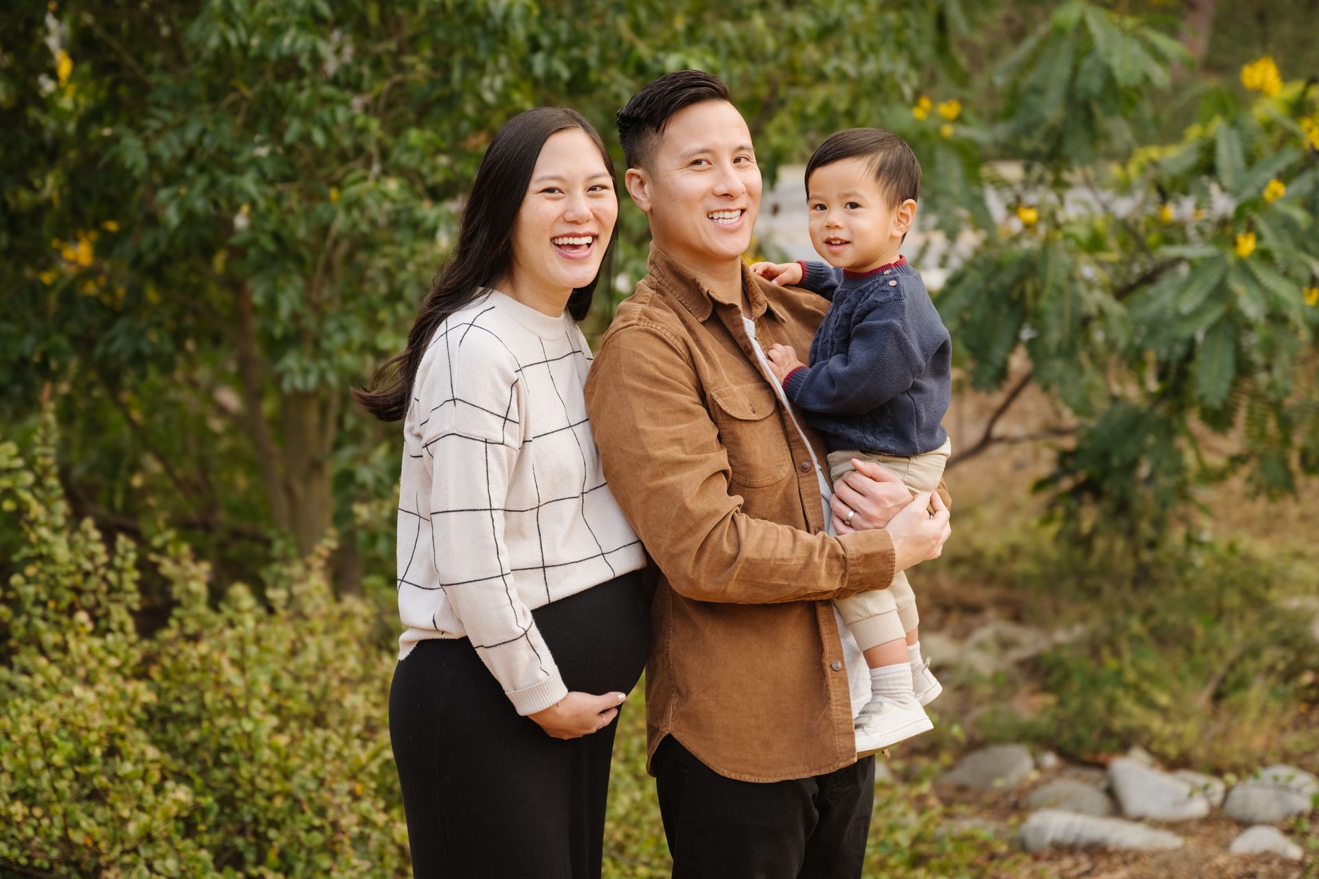 Urban Forest Maternity Photos