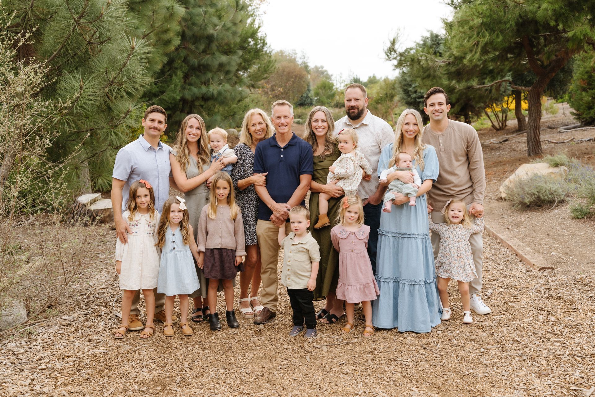 Huntington Beach Extended Family Photos