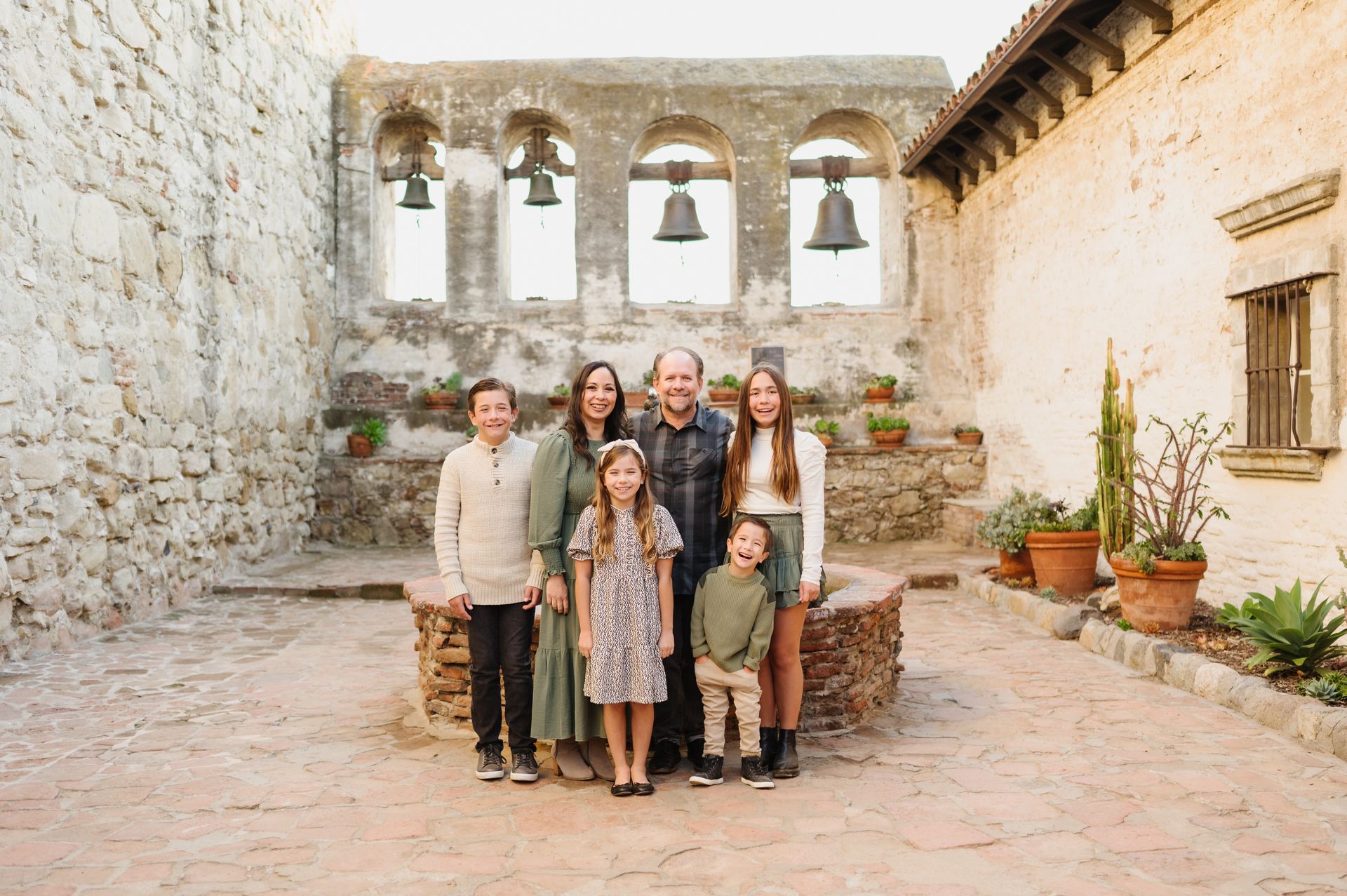 San Juan Mission family photos