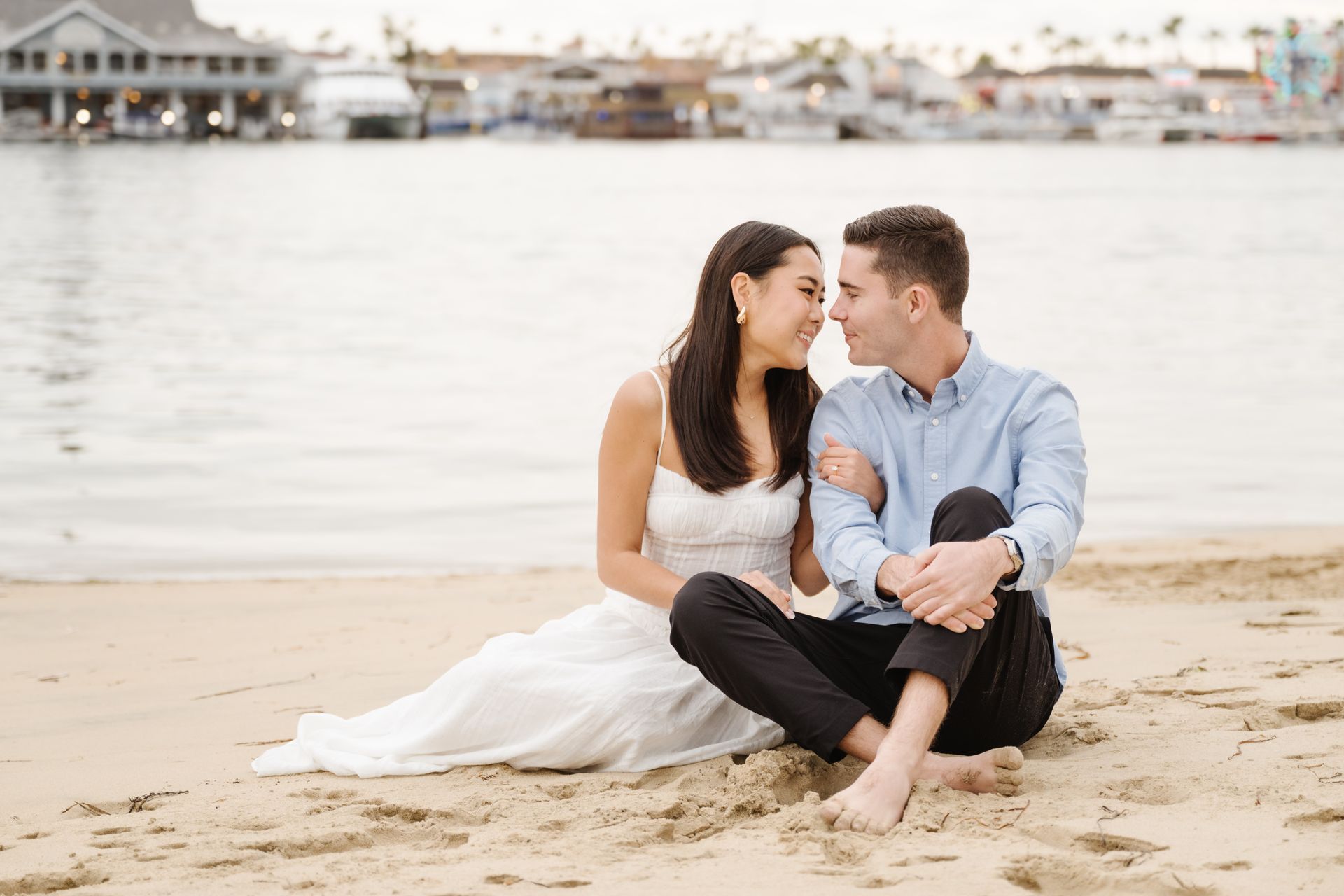 Balboa Island Engagement Photos