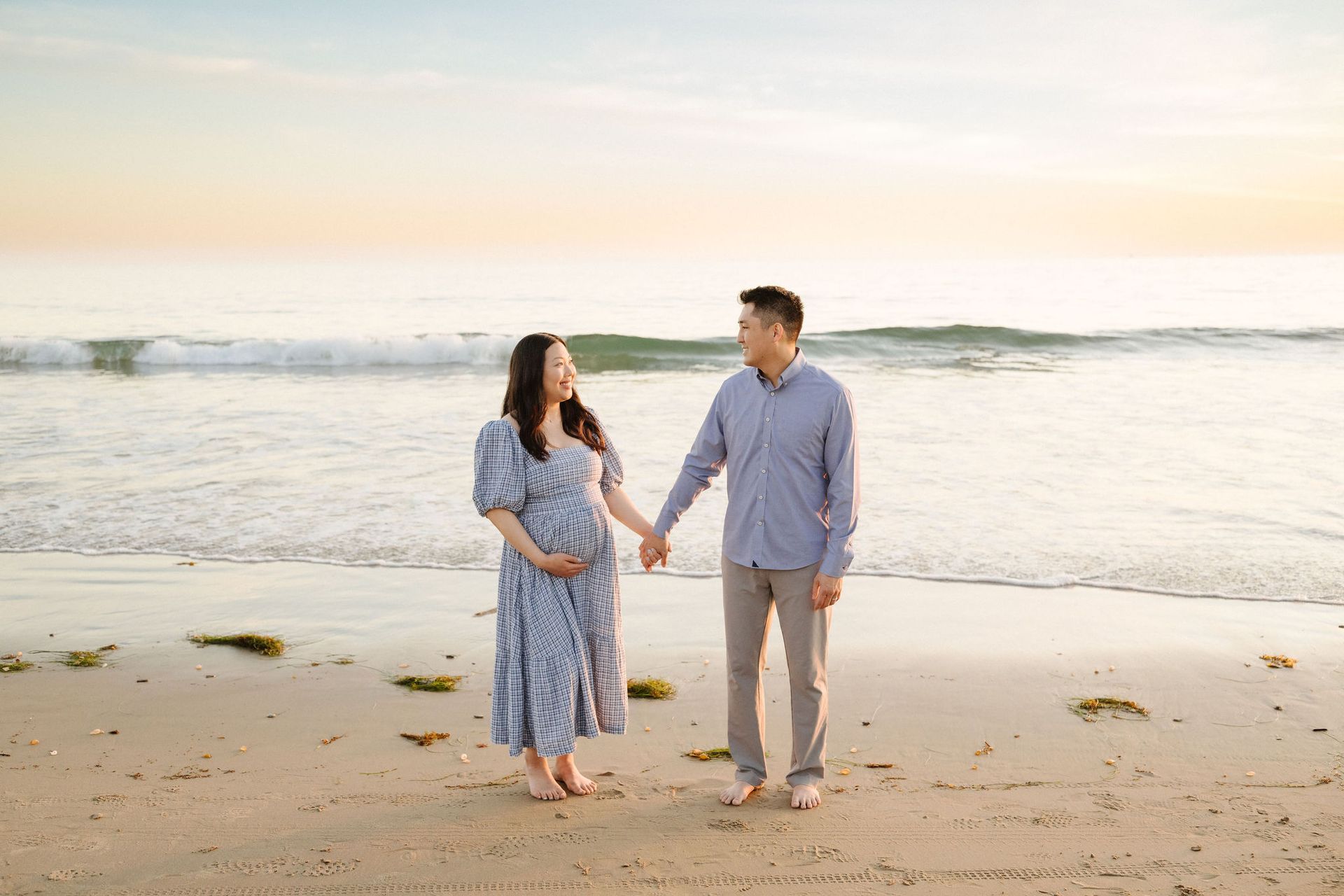 Crystal Cove Maternity Photos