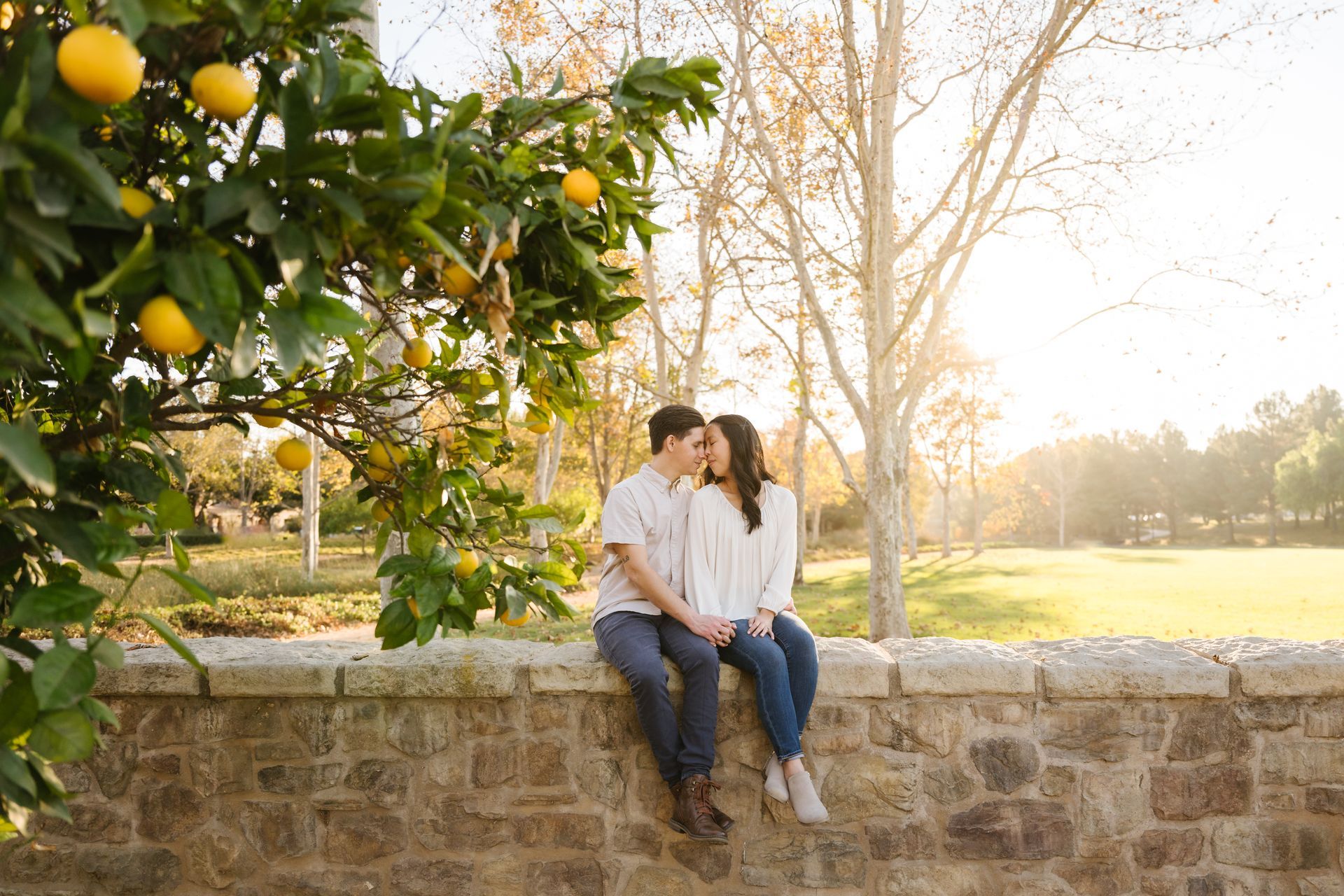 Irvine Park Engagement Photos