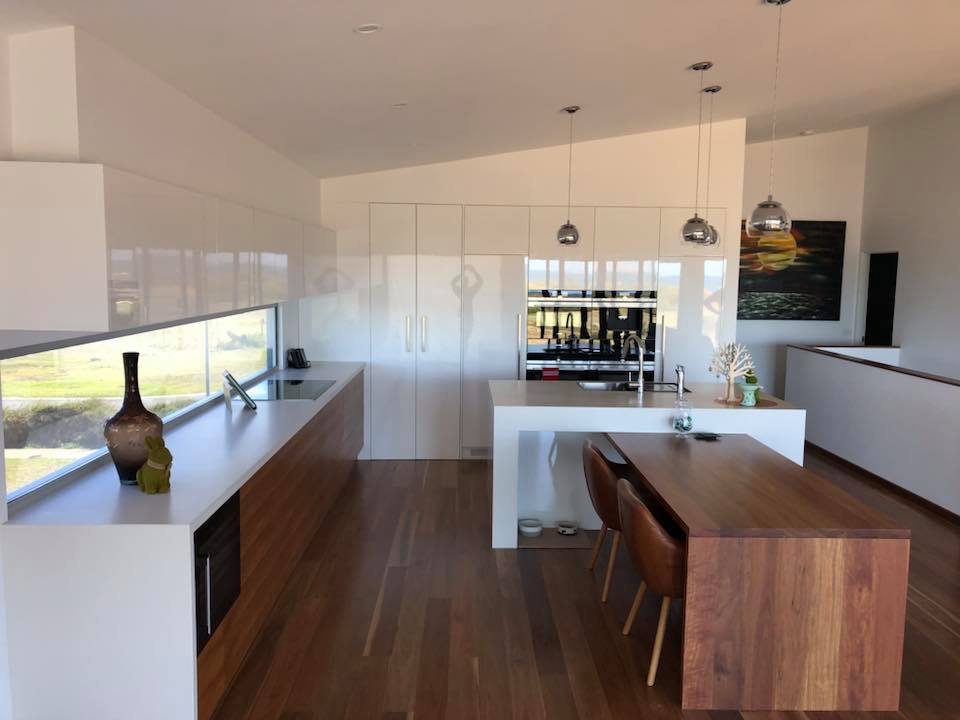 White Kitchen Cabinets — Warrnambool, VIC — GM Cabinets