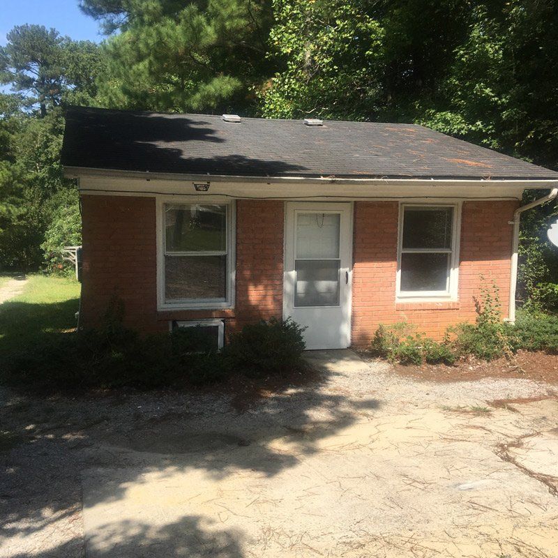 The detached bungalow at Creech apartment community