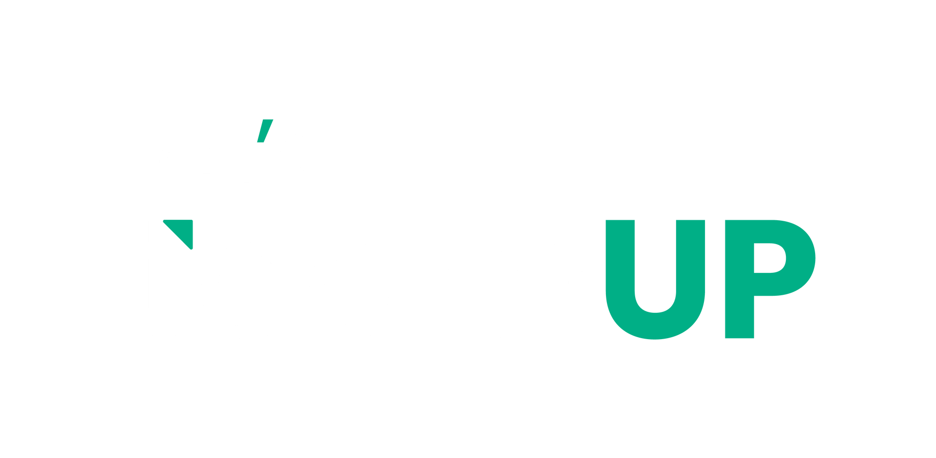 Logotipo verde y blanco de 