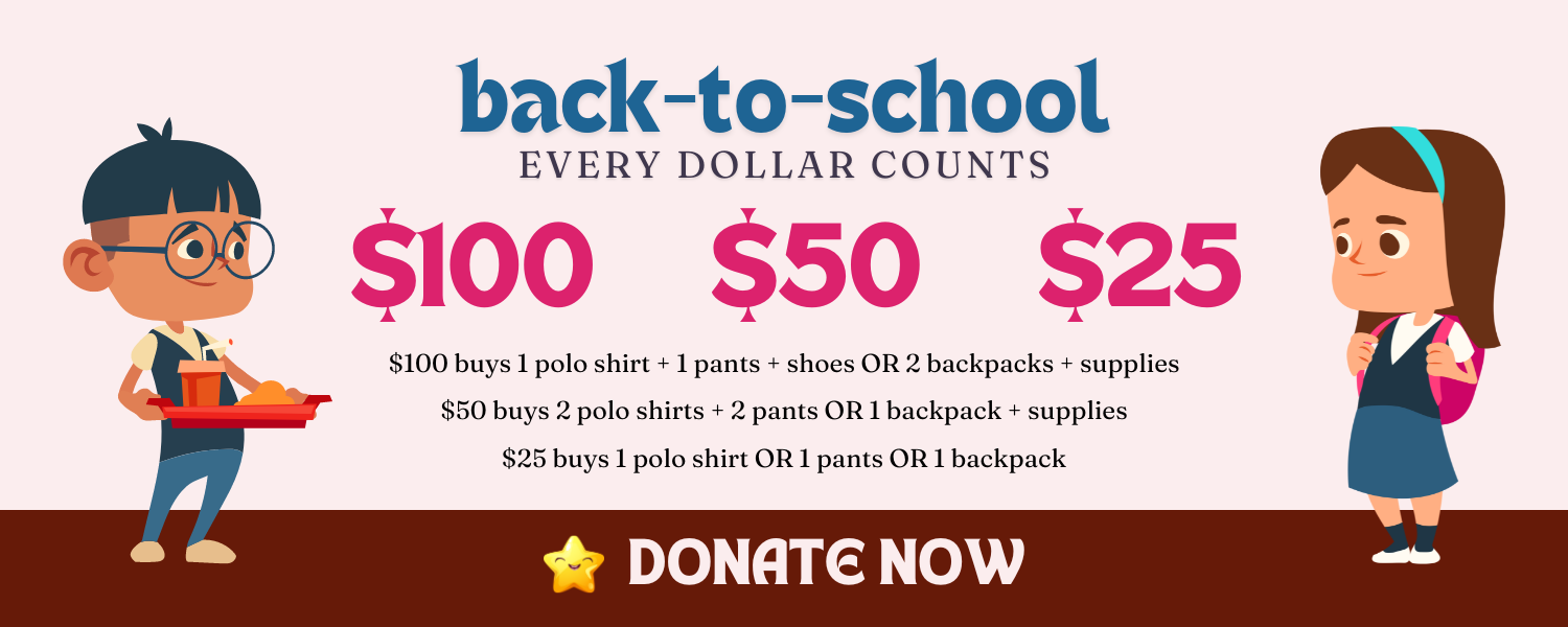 Back-to-School Campaign donations needed for children at homeless shelter in Toledo, OH