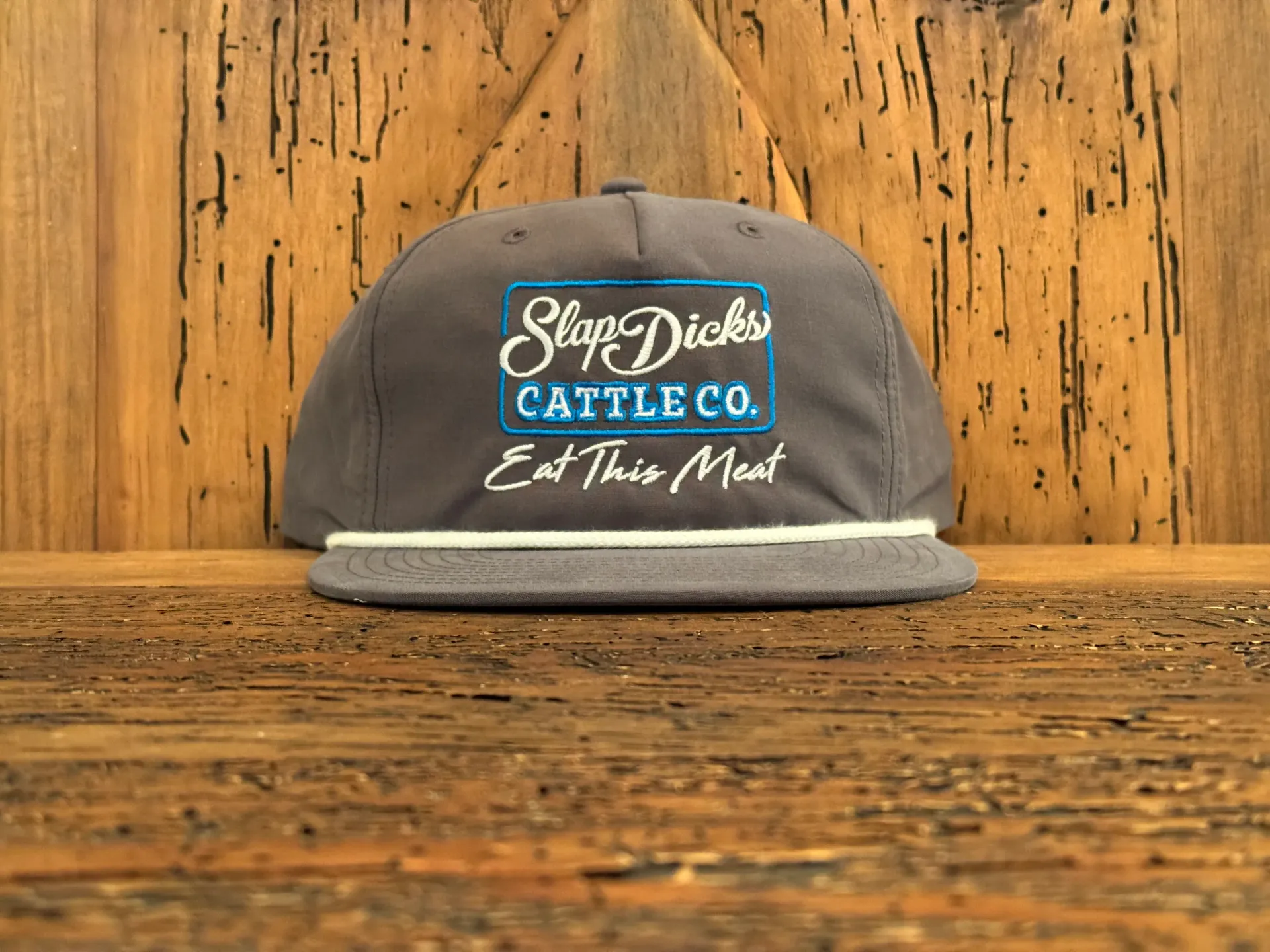 BR1225 Eat This Meat Charcoal Cap