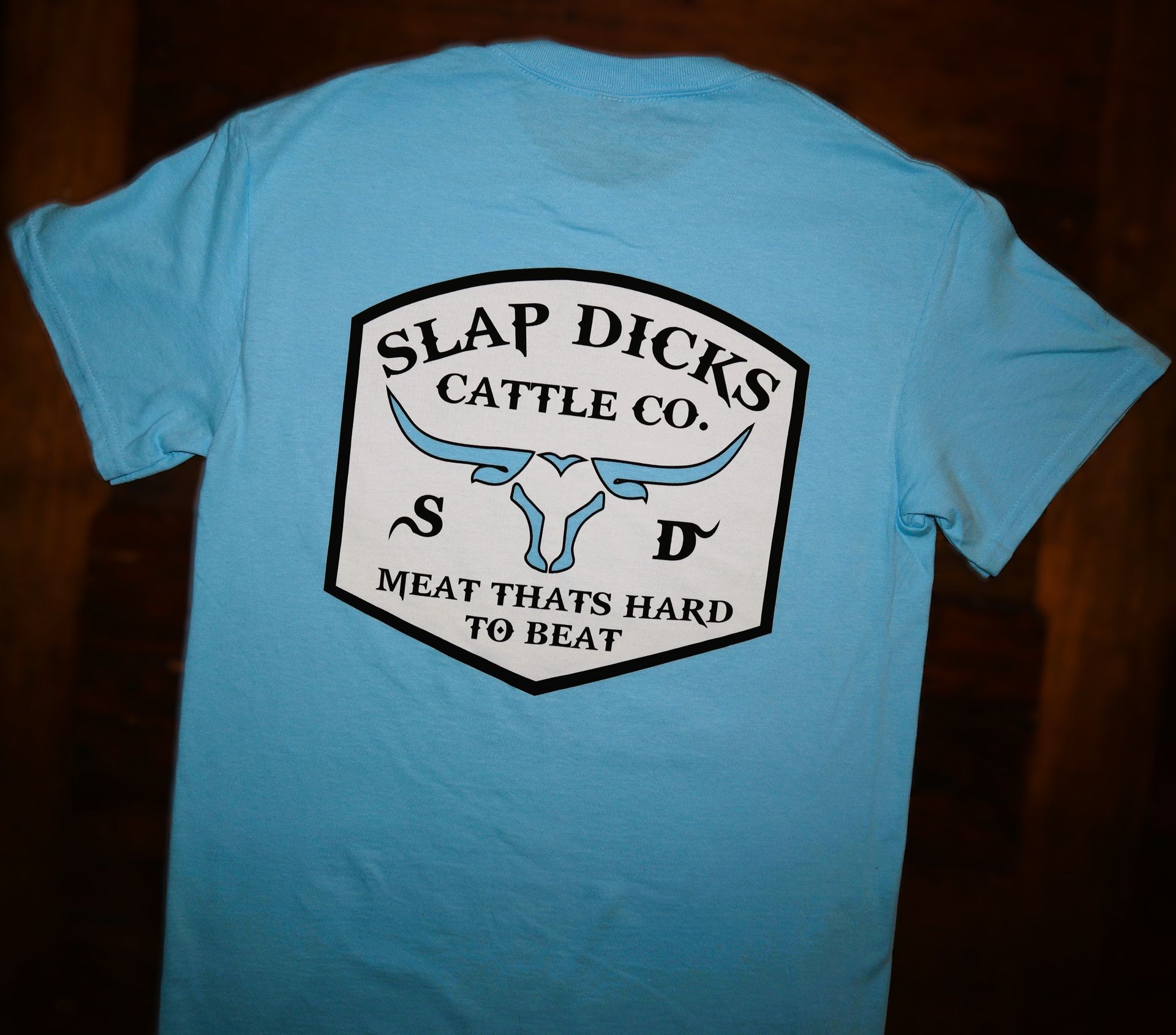 BRS403 Skye Blue The Bushwacker Short Sleeve Tee