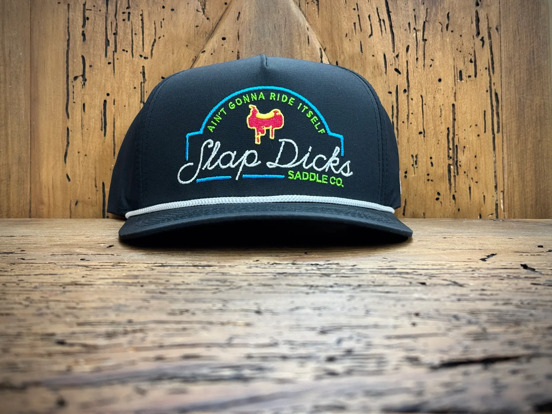 BR1955 Anit Gonna Ride Itself (Black) Cap