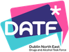 A logo for dublin north east drugs and alcohol task force