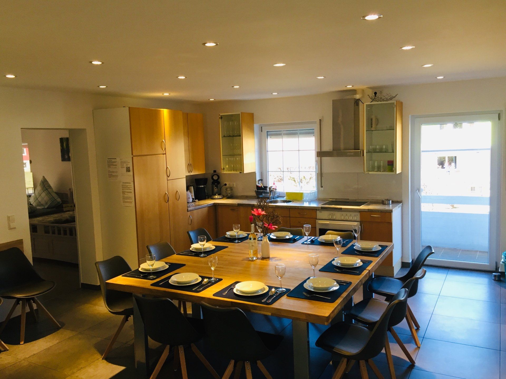 Küche große Feriewohnung