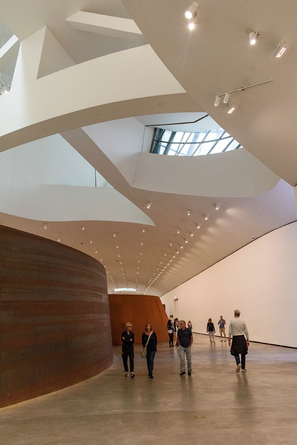 interieur Guggenheim museum bilbao