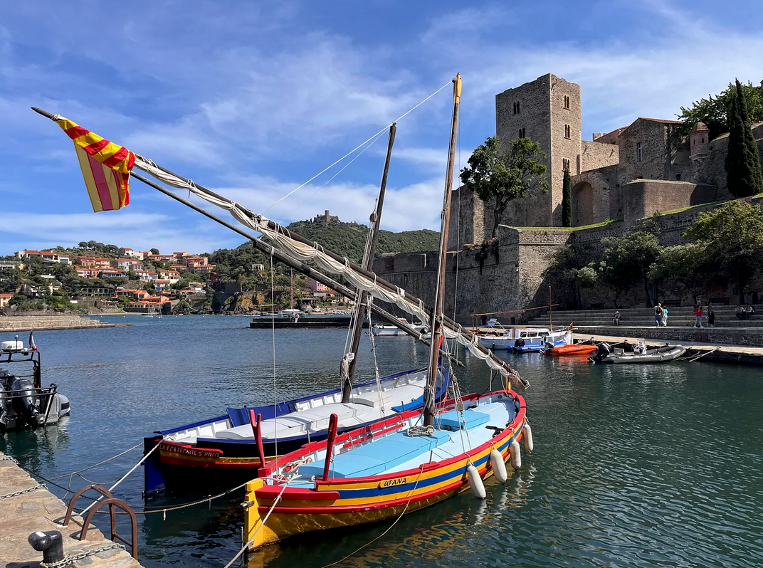 Photo of the town of Collioure, made by Françoise Vaal