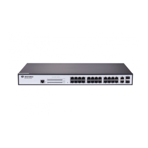 BDCOM-PS2226PB-400 26 Port Switch 24 POE / 2 non-POE