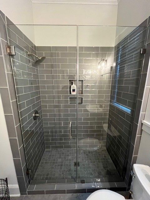 Glass With Brick — Leland, NC — Leland Glass & Mirror