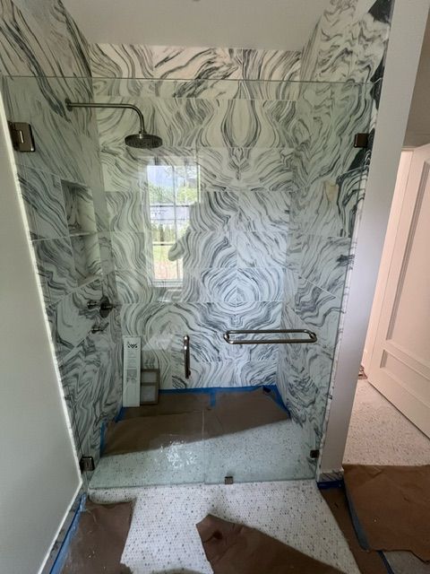 Bathroom Shower Front — Leland, NC — Leland Glass & Mirror