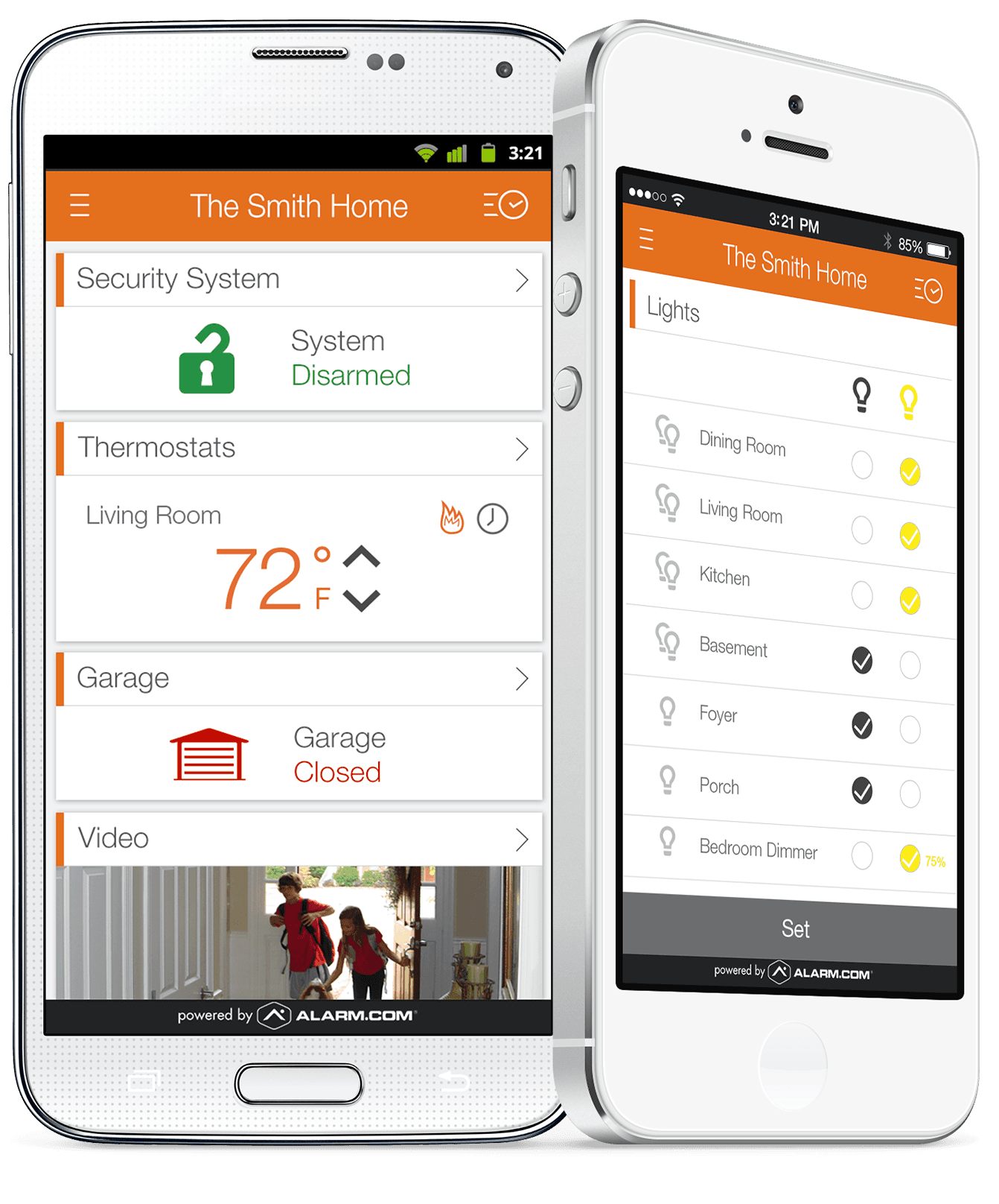 Mobile App Home & Business Security System Monitoring