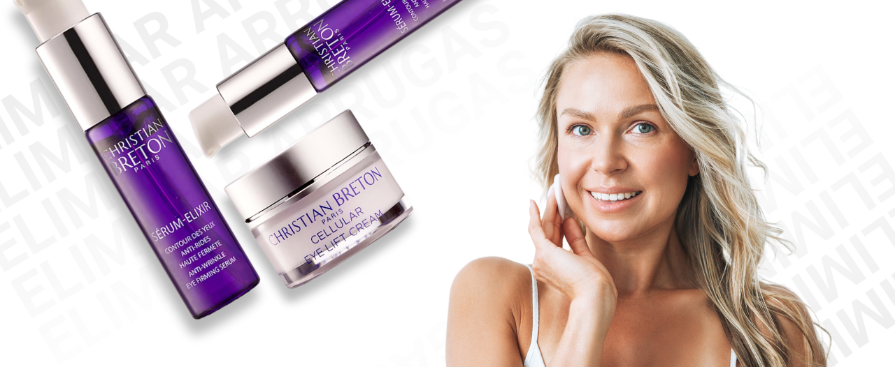 Contorno de ojos, arrugas, Christian Breton