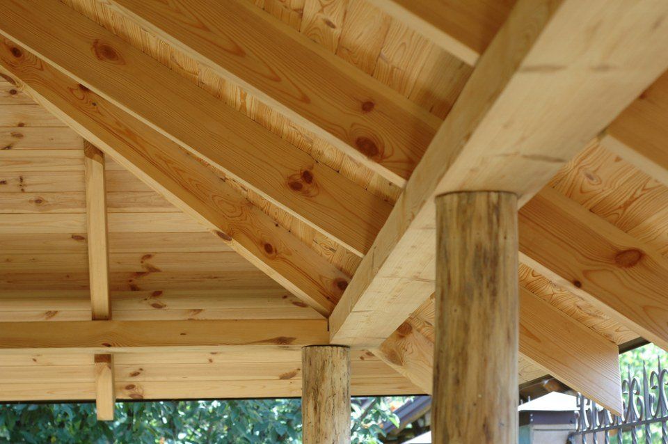 copertura edile in legno