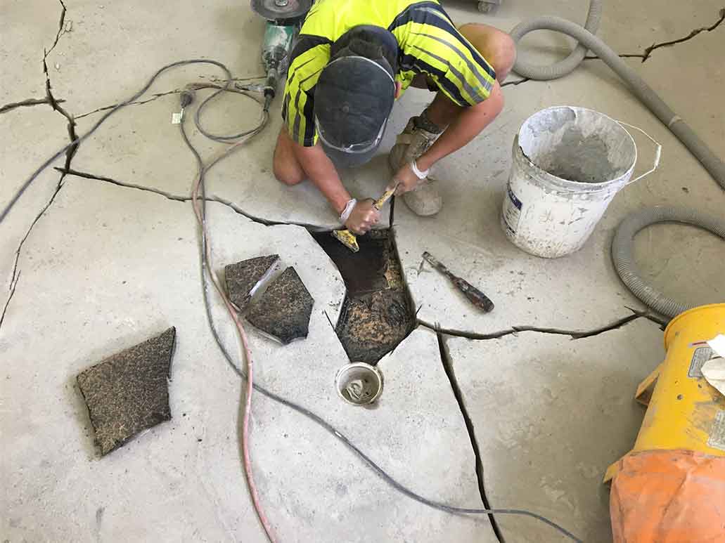 Concrete Grinding — Waterproofing in Hervey Bay, QLD