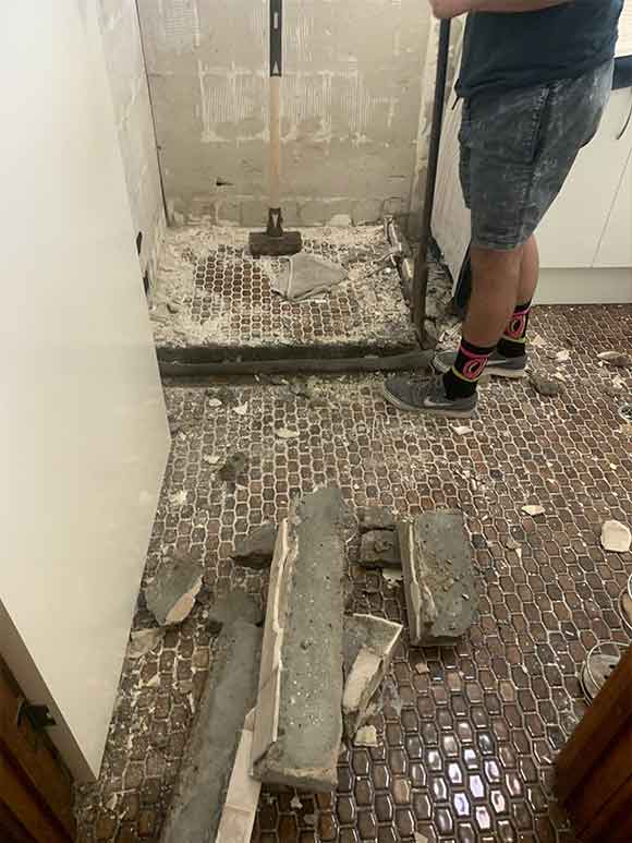 Bathroom Renovation —  Waterproofing in Hervey Bay, QLD