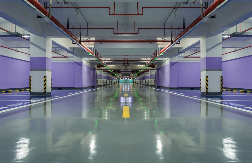 Commercial Space With Epoxy Flooring — Fraser Coast Waterproofing in Hervey Bay, QLD