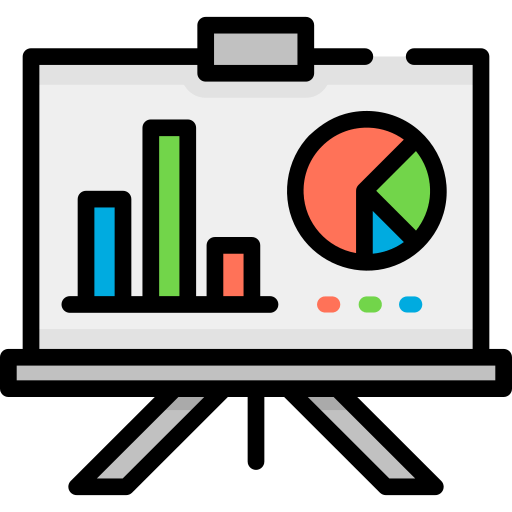 Presentation of data analysis in chart form