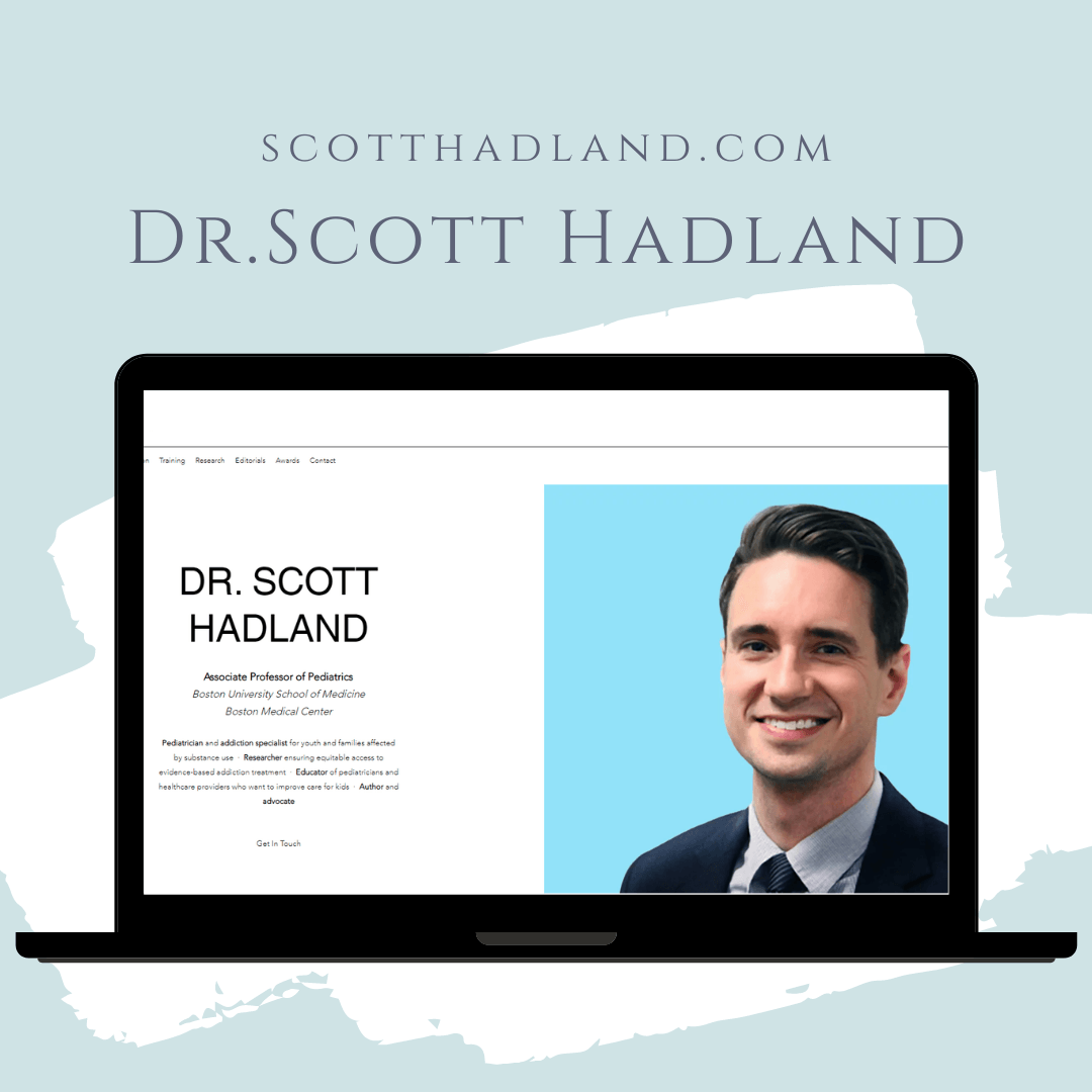 Image of a doctor's website we created