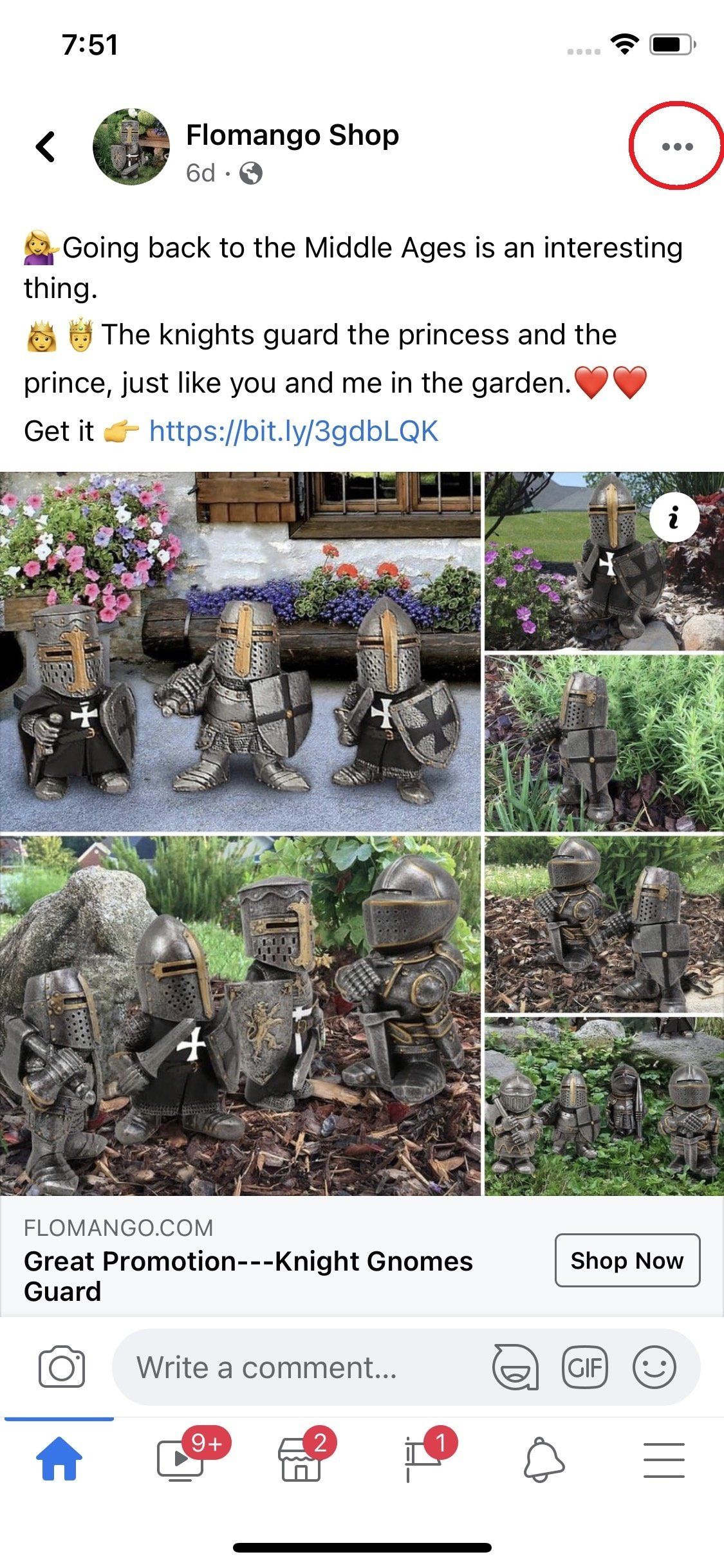 steps for reporting a scam post