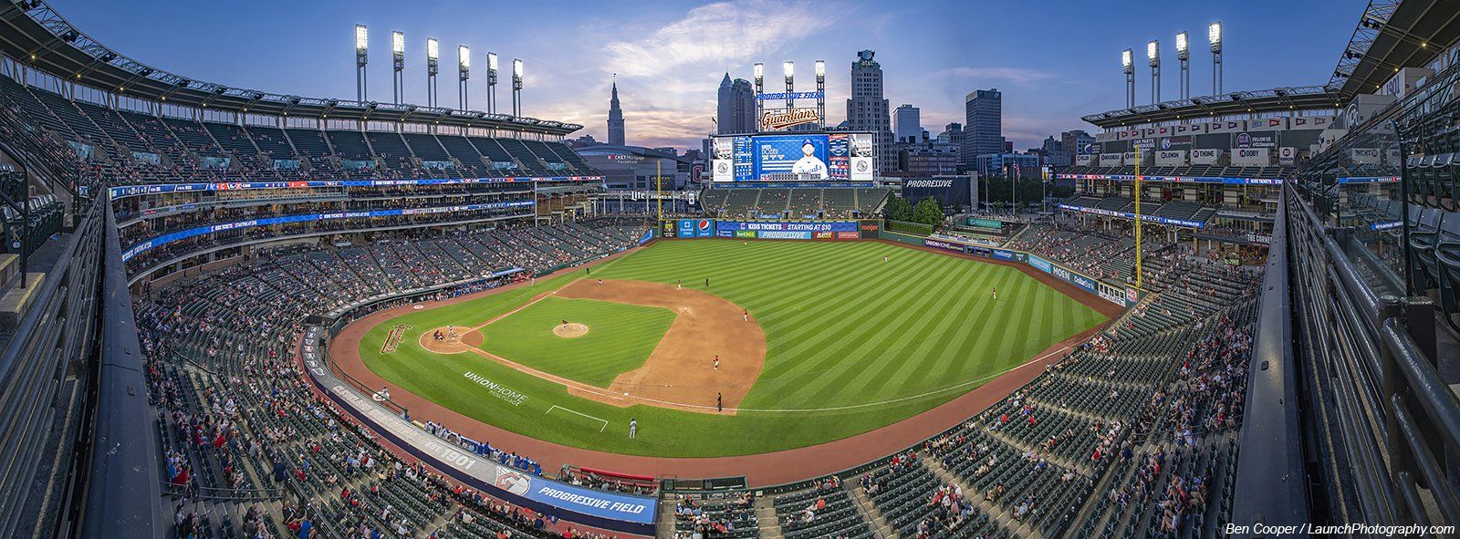 Major League Baseball ballpark & stadium panoramas